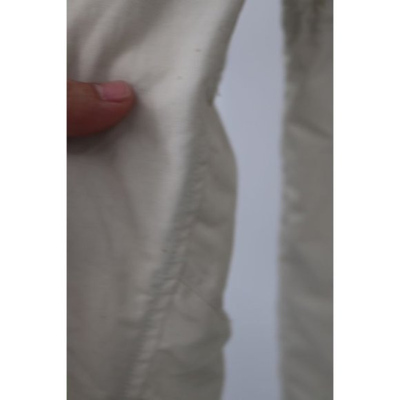 Norse Projects Nunk jacket Mens L Summer Cotton Nylon Hooded Ecru cargo Pockets - Picture 15 of 16